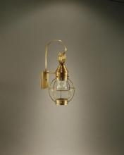 Northeast Lantern 2721-AC-MED-CSG - Caged Pear Wall Antique Copper Medium Base Socket Clear Seedy Glass